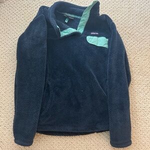 Patagonia fleece navy size L